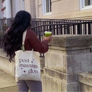Post Massage Glow Tote Bag